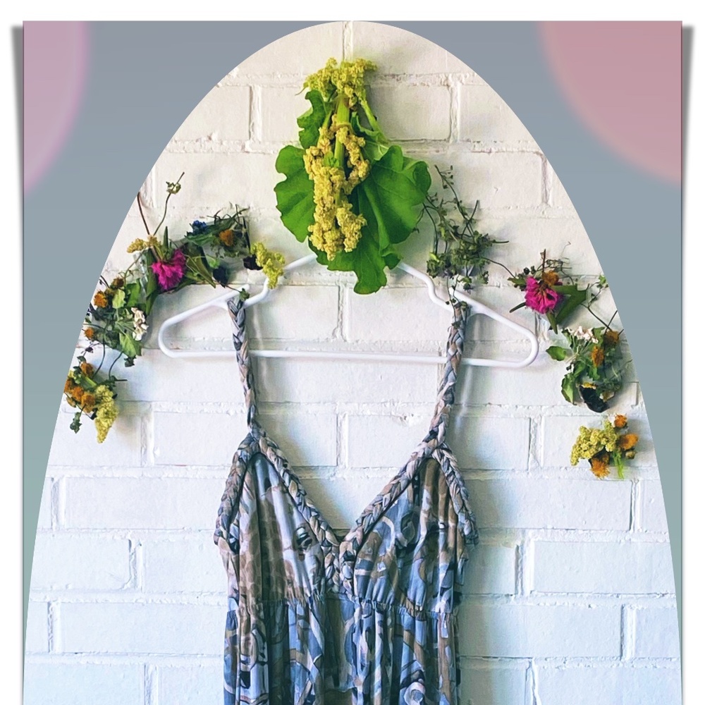 Braided Abstract Maxi